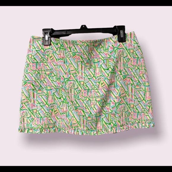 Lilly Pulitzer Dresses & Skirts - Lilly Pulitzer Callie Skirt Size 4 Resort White Guiding Light